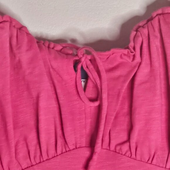 NWOT Front Tie Sleeveless Midi Dress L - Picture 4 of 8